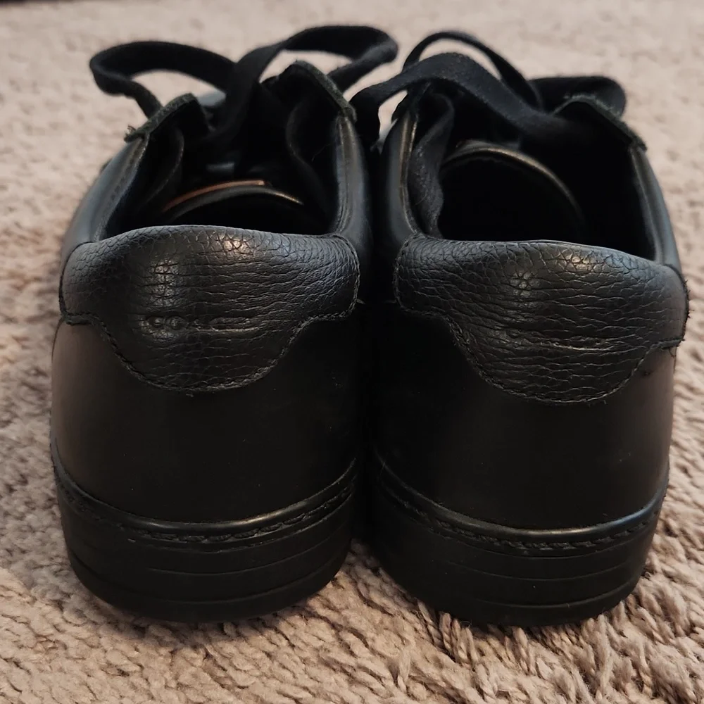Black Coach Sneakers Size 8.5 - Picture 5 of 7